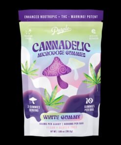 Cannadelics Microdose Gummies | White Gummy